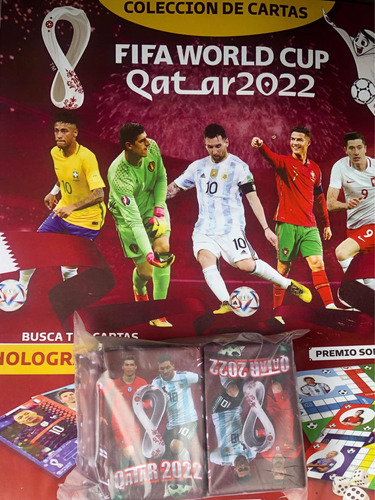 Cartas Coleccionables Cromos De Fútbol  Qatar 2022