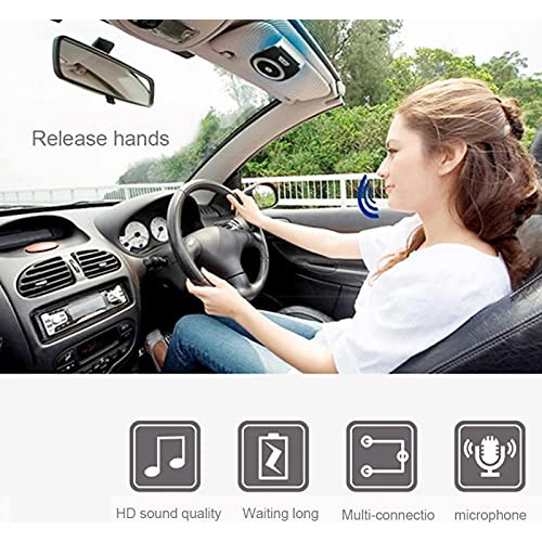 Car Bluetooth Smart Wireless Hands Kit Visor Clip