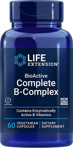 Complejo B Completo Bioactivo Life Ex Ion 60 Cap