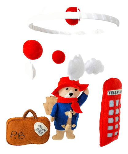 Movil Paddington Con Caja Musical Giratoria