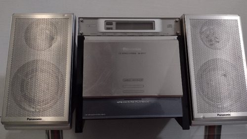 Minicomponente Panasonic Con Bocinas Negro 40 W (Usado)