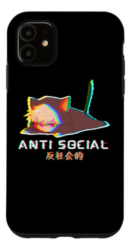 iPhone 11 Vaporwave Anti Anime Social Sad  B092683xmn_310324