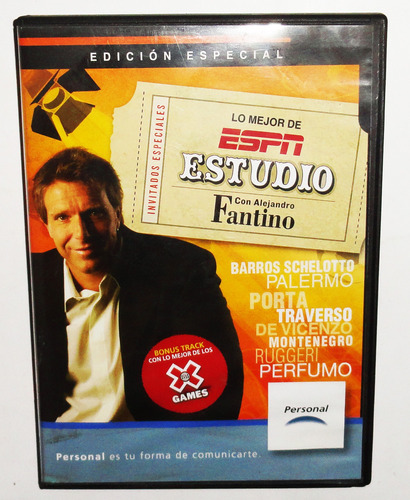 Lo Mejor De Espn Estudio - Alejandro Fantino - Dvd Original