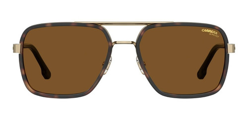 Lentes Carrera 256/s J5g (70) Dorado Havana Solar Lente Brown 70 Armazón Dorado Havana J5g