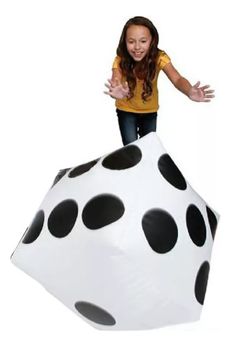 Dado Inflable Gigante Juego Niños Adultos Juguete Fiesta