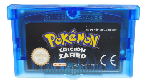 Pokemon Zafiro Sapphire Version Español Re-pro Gba Full