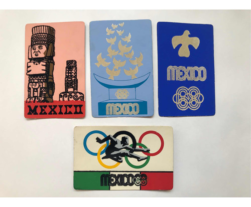 Lote De Postales De Colección Mexico 68 Juegos Olímpicos