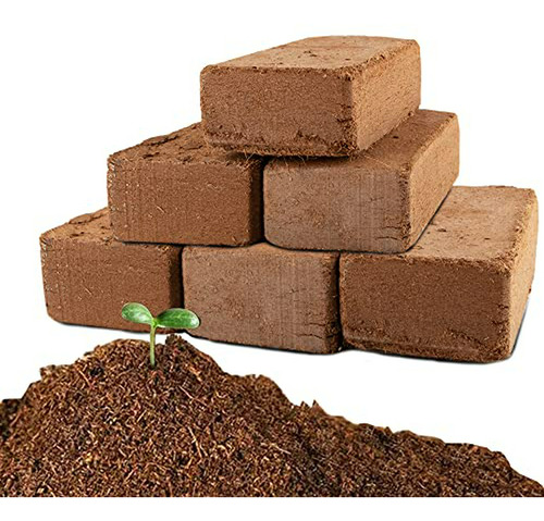 Ladrillo De Coco Para Plantas Compatible Con Todo Tipo De Pl