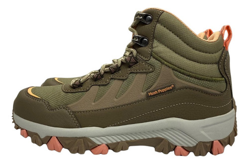 Hush Puppies Dama Climbing Trekking Cordón.