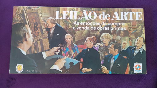 Jogo Leilão De Arte - Estrela - Anos 70