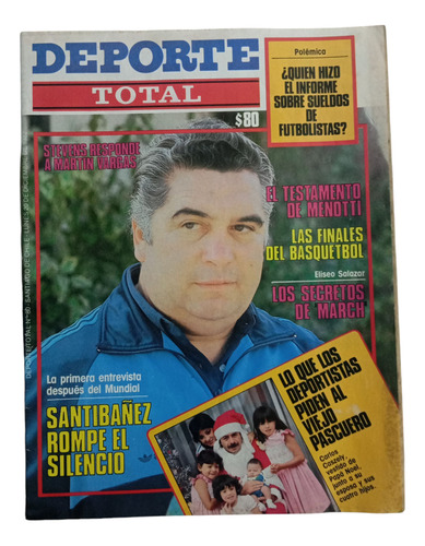 4 Revistas Deporte Total N° 80-81-97-106 Pato Yañez (ee73 (Usado)