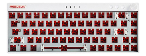 Kit De Teclado Mecánico De Intercambio En Blanco Wl68 Más