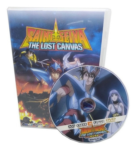 Box Dvd Saint Seiya The Lost Canvas Dublado + 5 Filmes