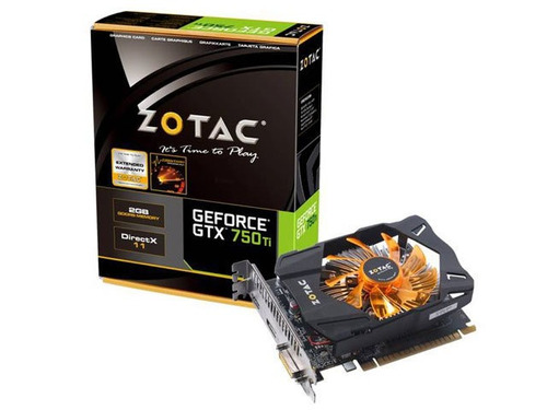 Geforce Zotac Gtx Performance Nvidia Gtx 750ti 2gb Ddr5 128