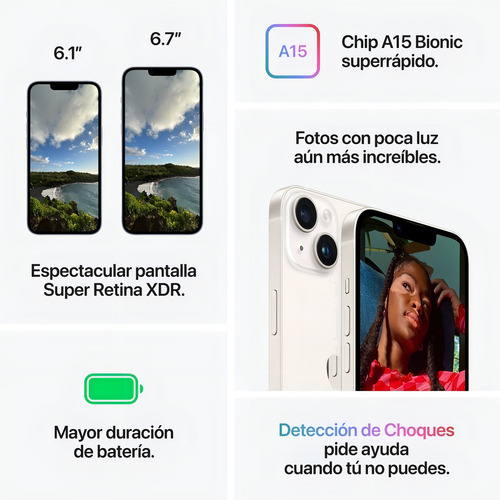 Apple iPhone 14 Plus (256 GB) - Roxo - Bom (Recondicionado)