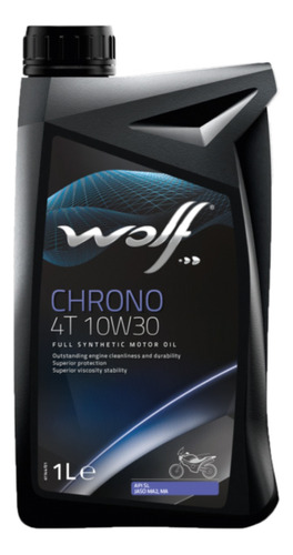 Aceite Para Moto Honda Pcx 10w30 Full Sintético Wolf Chrono.