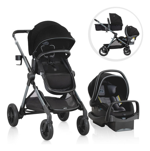 Sistema De Viaje Modular Con Asiento Infantil Litemax