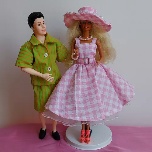 Roupas Vestido para Boneca Barbie e Similares