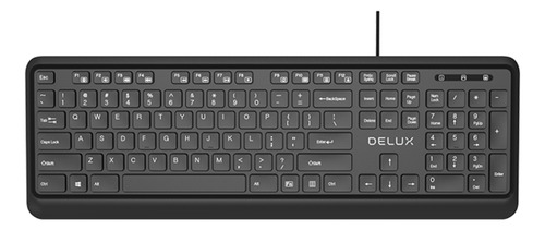 Teclado Usb K7008bu Delux