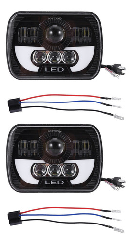 2 Faros Delanteros Led De 300 W, 5 X 7 Pulgadas, Haz Sellado