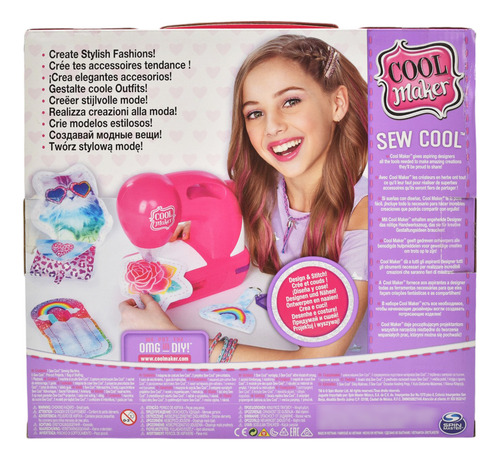 Wj! Cool Maker Sew Cool Maquina De Coser Kit Spin Master Cd
