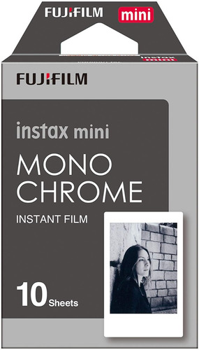 Imagen 1 de 1 de Fujifilm Cartucho Instax Mini Mono Cromo 10 Hojas