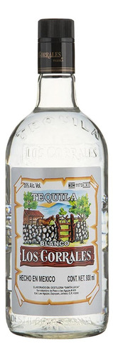 Caja De 12 Tequila Los Corrales Blanco 930 Ml