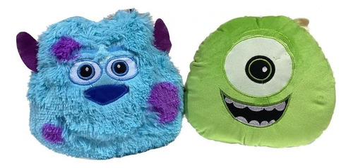 Monsters Inc. Almohada Cojín Sullivan Y Mike Wazowski 45 Cm