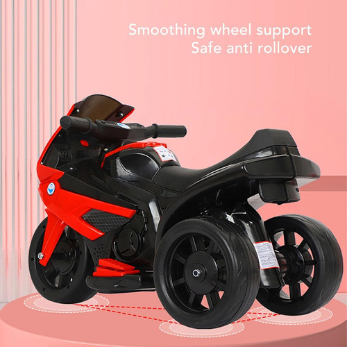 Motocicleta Infantil Recargable 6v Con Luces Y Sonido Niños