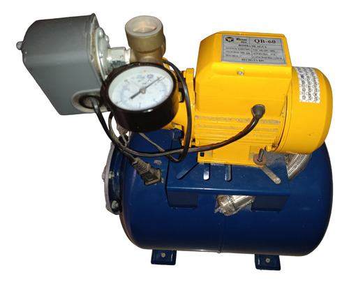 Hidroneumatico 1/2 Hp 24 Litros Completo
