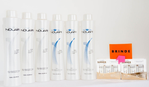Combo 3 Kits Progressiva Nouar Professional Maxx Platinum 1l