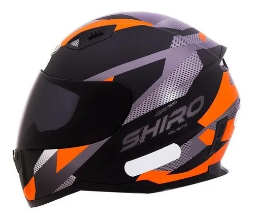Casco shiro naranja sale
