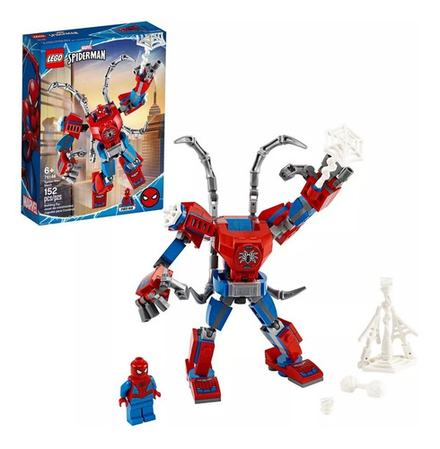 Kit Lego Marvel Armadura Robótica De Spider Man 76146