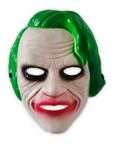 Mascara Joker Villano El Guasón Halloween Disfraz Cosplay+en
