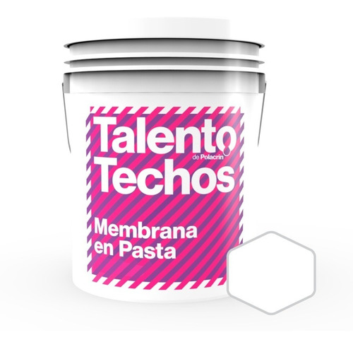 Polacrin Talento Techos Impermeab | +4 Colores | 20lt
