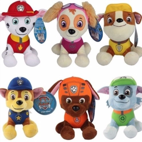 Paw Patrol Set Peluches - Oferta!!