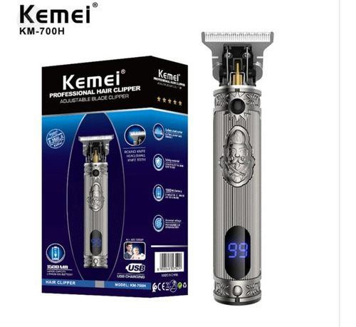 Kemei Km-700h Maquina De Afeitartrimmer Patillera Profesiona