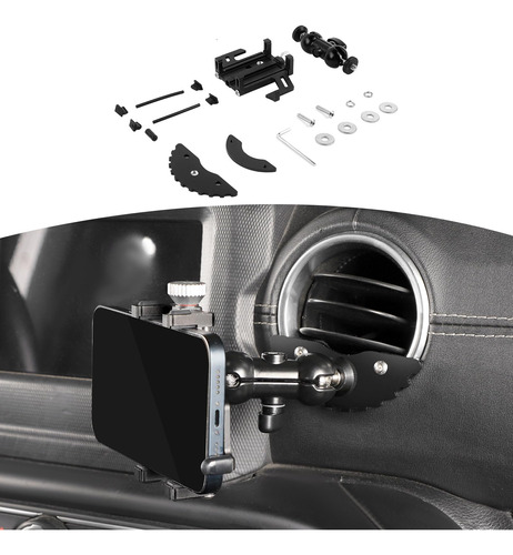 Rt-tcz Soporte Para Telefono Wrangler Jl Dash Vent Jeep Jlu