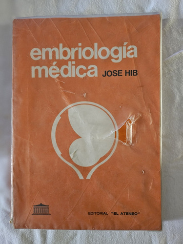 Libro Embriología Médica. J. Hib. C/material Extra Bonificad