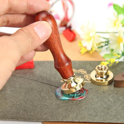 Sello De Abeja+cuchara Para Fundir+ 100 Pz De Lacre