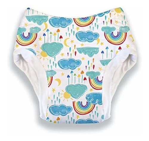 Thirsties Tela Reutilizables Potty Training Pant Medio - Clá