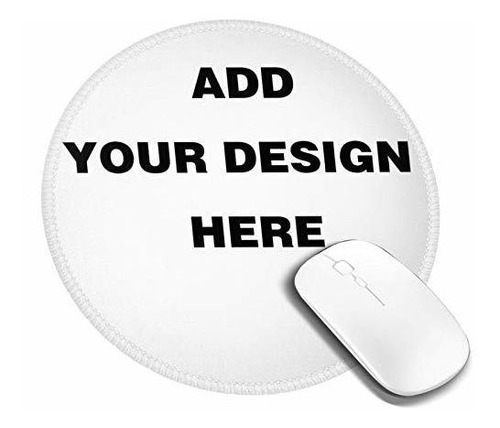 Pad Mouse - Custom Round Mouse Pad - Personalized Non-slip R