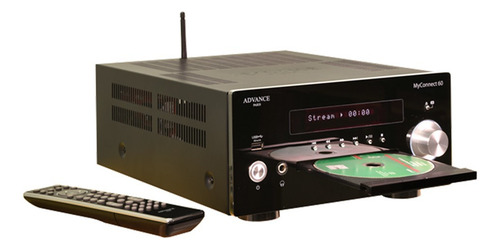 Receiver Stereo Con Streamer Y Cd Advance Myconnect 60