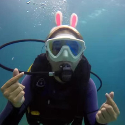 Gorro De Natación Con Capucha De Buceo De Conejo De M