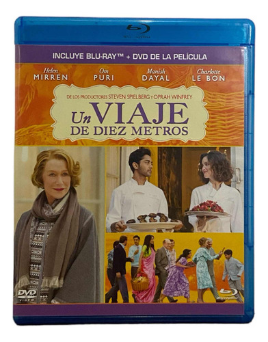 Un Viaje De Diez Metros. Pelicula. Blue Ray. Hellen Mirren. (Usado)