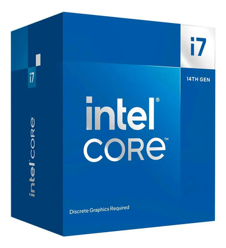 Processador Intel Core i7 14700F 5.4GHz 20 Núcleos DDR4/5 LGA1700
