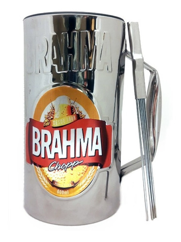 Vaso Guira Pro Custom Brahma 3/4 Con Raspador - Oddity