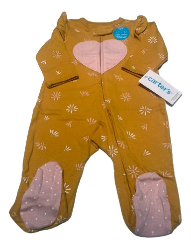 Pijama Enterito Carters - 3m - Nena - Corazon