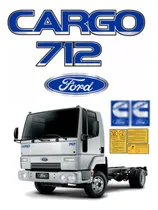 Comprar Kit Adesivos Resinados Emblemas Ford Cargo 712 Cummins