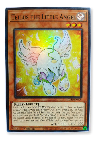 Yugi-oh! Tellus The Little Angel Egs1-en006 Super